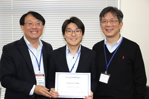 Winners（Dr. Ozaki from Toranomon Hospital, Dr. Lee and Dr. Boku）